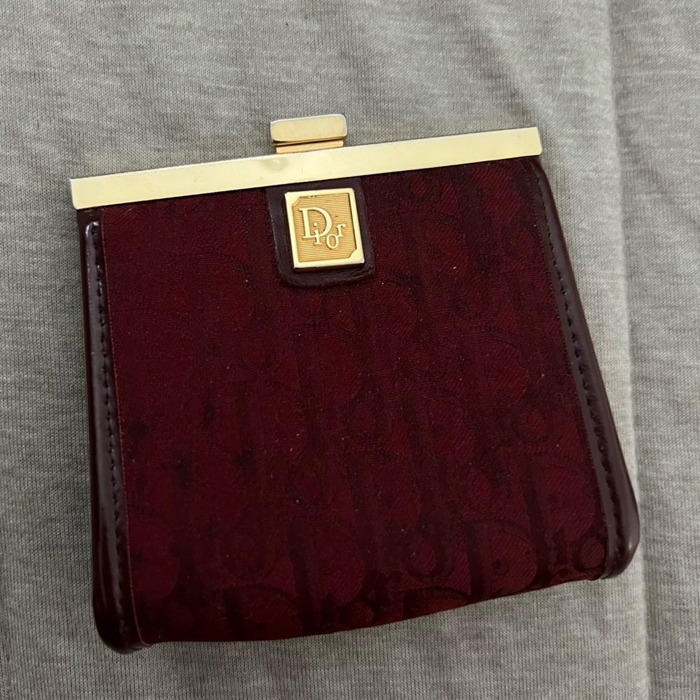 Vintage Christian Dior Snap Coin Purse